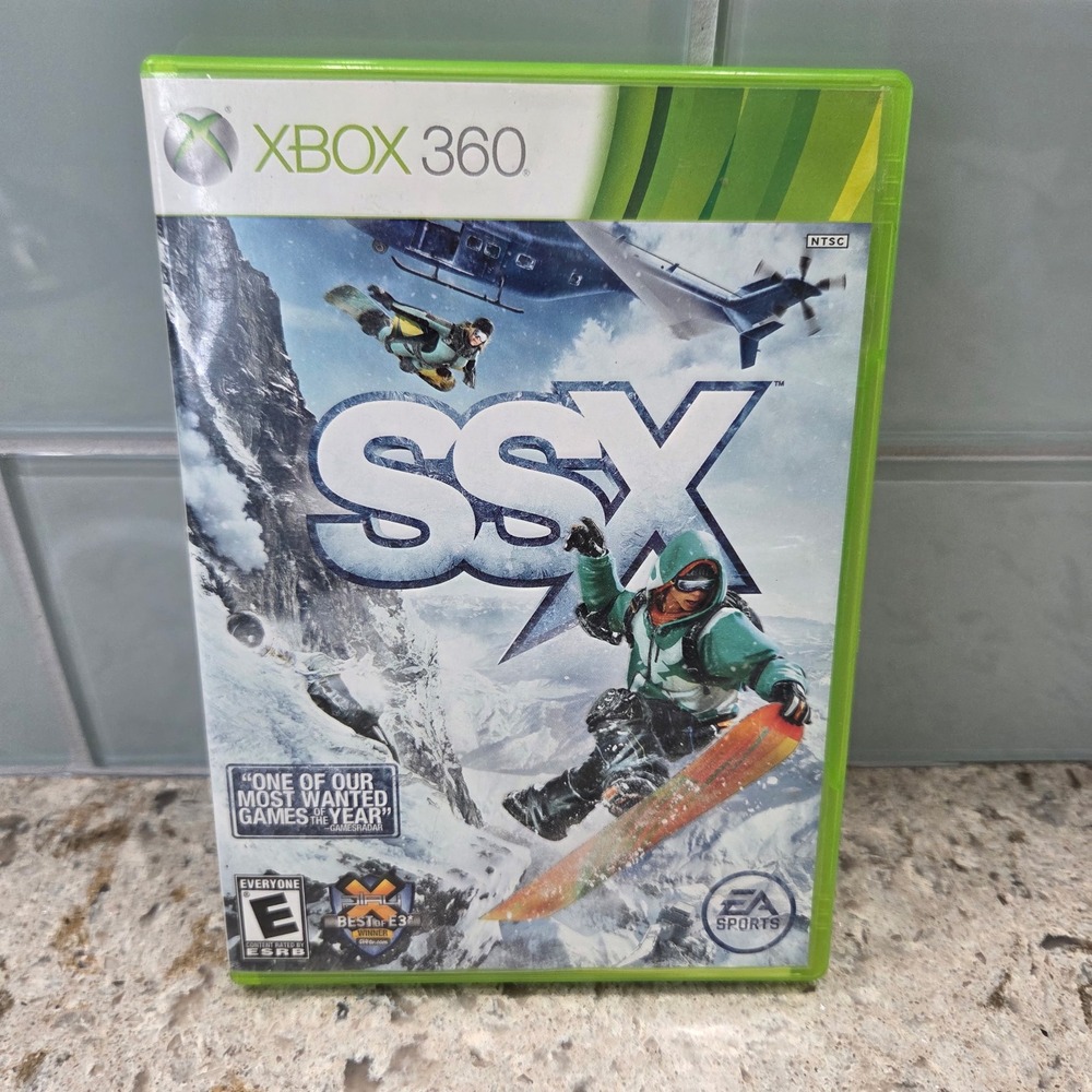 SSX Xbox 360 Video Game Complete CIB with Online Pass